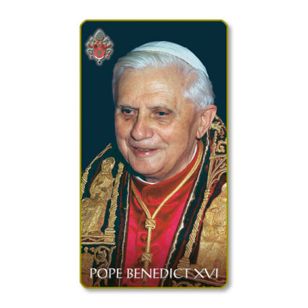 Pope Benedict XVI Paper Holy Card - 100 Pack