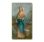 Saint Dorothy Paper Holy Card - 100 Pack