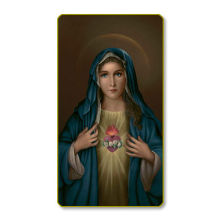 Immaculate Heart of Mary Paper Holy Card - 100 Pack