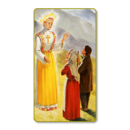 Our Lady of La Salette Paper Holy Card - 100 Pack