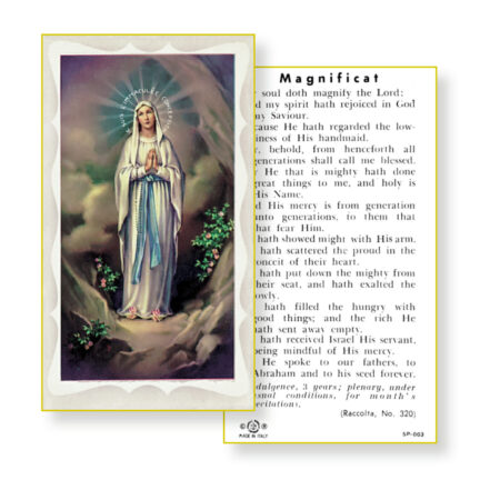 Our Lady of Lourdes Holy Card - 100 Pack