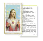 Sacred Heart of Jesus Holy Card - 100 Pack