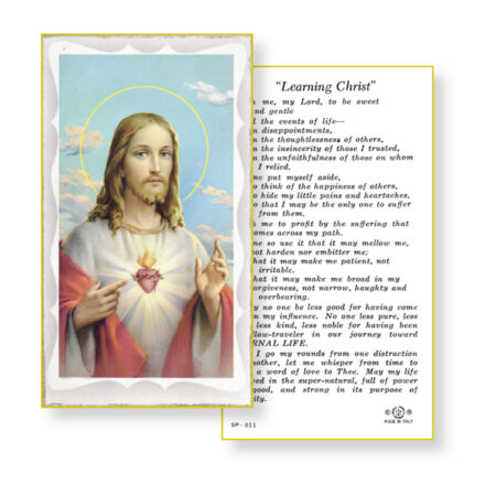 Sacred Heart of Jesus Holy Card - 100 Pack