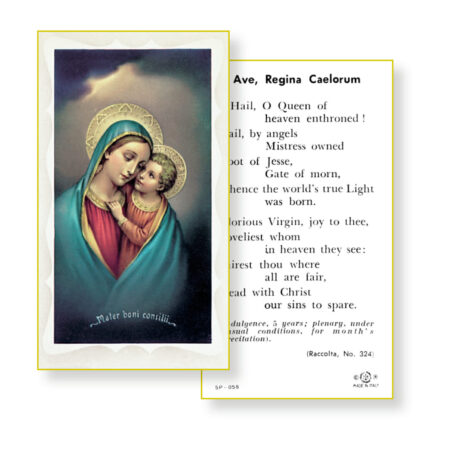 Our Lady of Good Council Holy Card - 100 Pack