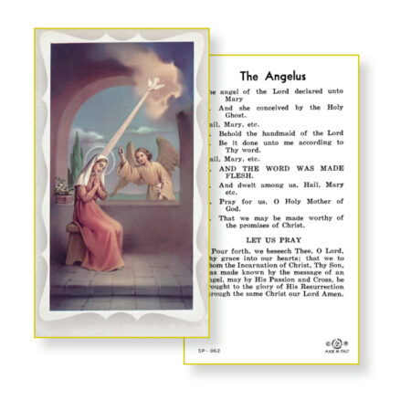 The Angelus Holy Card - 100 Pack