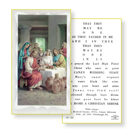 Wedding at Cana Holy Card - 100 Pack