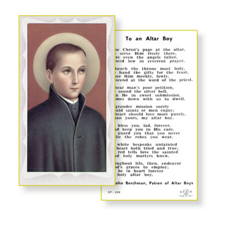 To An Alter Boy Holy Card - 100 Pack