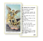 Saint Michael the Archangel Prayer Card - 100 Pack