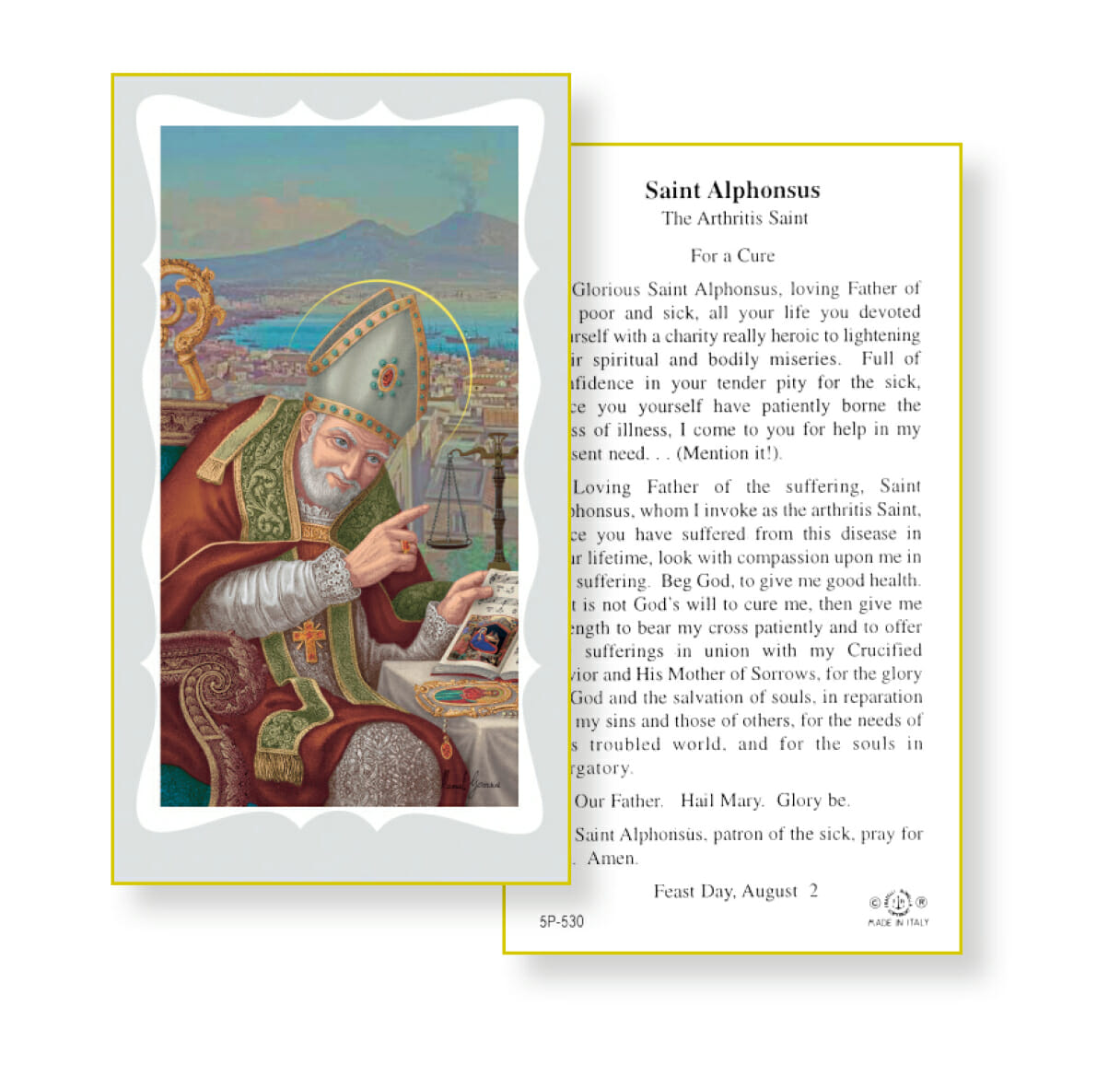 Prayer Before a Journey Gold-Stamped Laminated Holy Card - 25 Pack ...