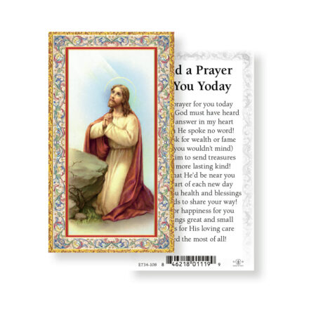 I Said a Prayer For You Today Gold-Stamped Holy Card - 100 Pack