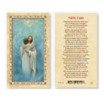 Safely Home Gold-Stamped Laminated Holy Card - 25 Pack