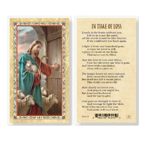 Prayer in Time of Loss - Good Shepherd - 25 Pack