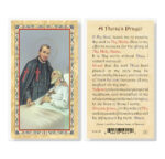 A Nurse's Prayer - Madonna Gold-Stamped Laminated Holy Card - 25 Pack