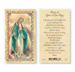 Prayer for Grace Gold-Stamped Laminated Holy Card - 25 Pack