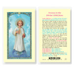Novena to the Divine Child Jesus Laminated Holy Card - 25 Pack