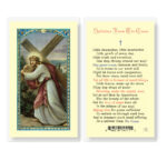 Splinters from the Cross Laminated Holy Card - 25 Pack