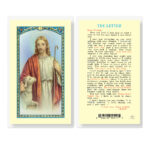 Letter From Jesus Laminated Holy Card - 25 Pack