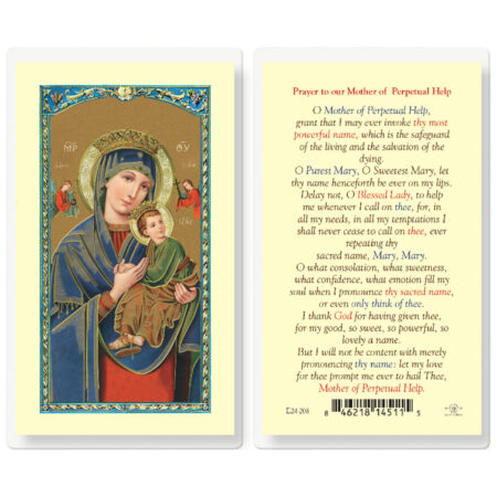 Our Lady of Perpetual Help Laminated Holy Card - 25 Pack