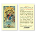 Our Lady of Loreto Laminated Holy Card - 25 Pack