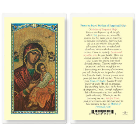 Mother of Perpetual Help Laminated Holy Card - 25 Pack