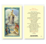Our Lady of Mercy Laminated Holy Card - 25 Pack