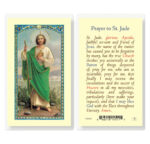 Saint Jude Laminated Holy Card - 25 Pack