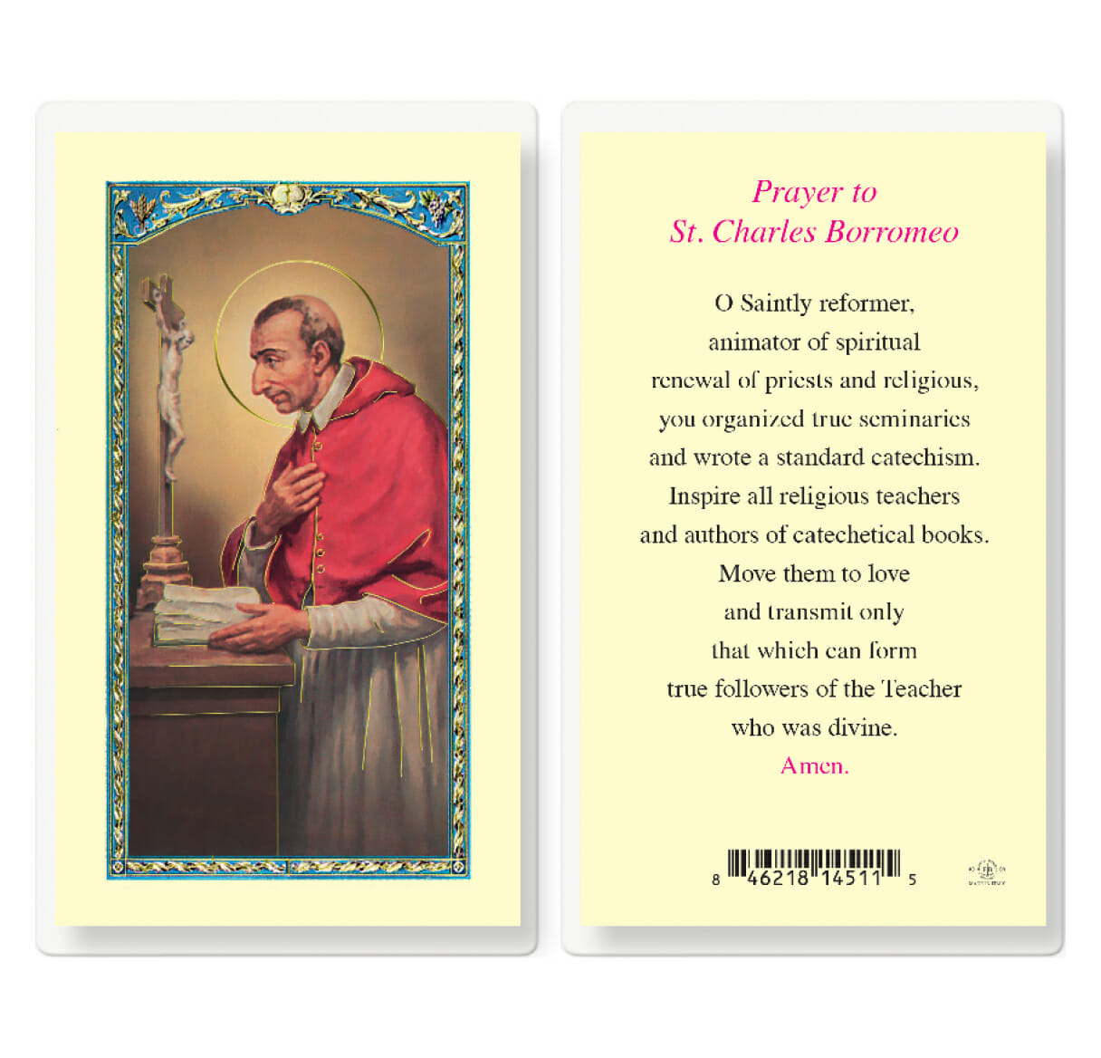 Thought For Today Alcoholics Laminated Holy Card - 25 Pack - Buy 