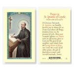 Saint Ignatius of Loyola Laminated Holy Card - 25 Pack