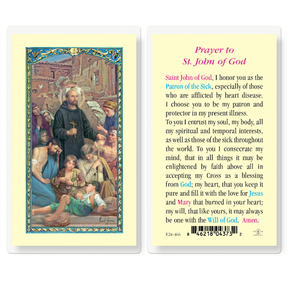 Saint Francis Prayer for My Pet Laminated Holy Card 25 Pack Buy