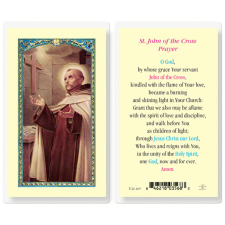 Saint John of the Cross Laminated Holy Card - 25 Pack