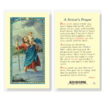 Saint Christopher Drivers Prayer - 25 Pack
