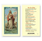 Holy Name Pledge Laminated Holy Card - 25 Pack
