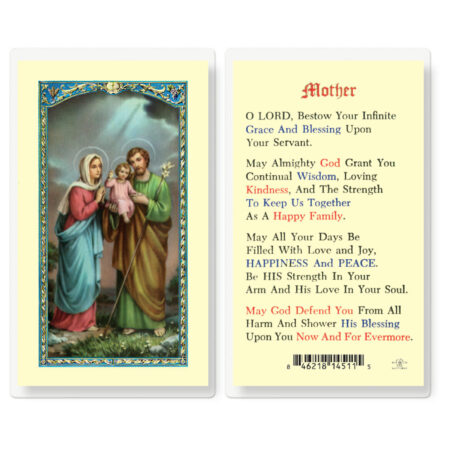 Mother Prayer Laminated Holy Card - 25 Pack