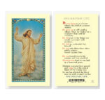One Solitary Life Laminated Holy Card - 25 Pack