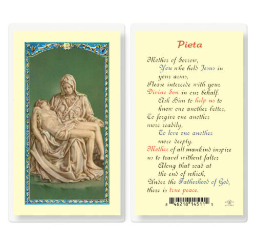 Mother of Sorrow Laminated Holy Card - 25 Pack