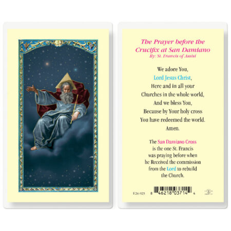 God the Father Laminated Holy Card - 25 Pack
