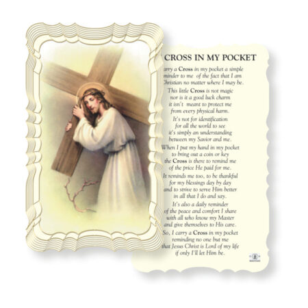 The Cross in My Pocket Holy Card - 50 Pack