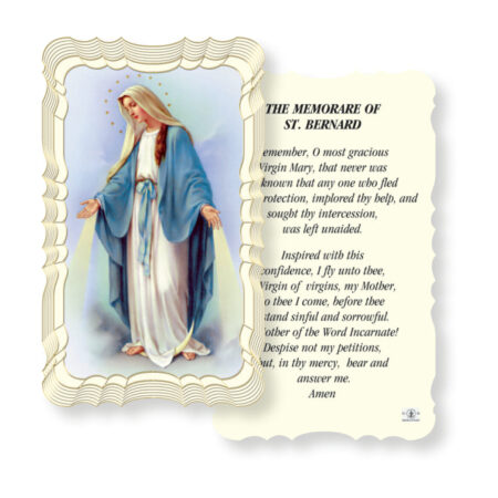 Memorare of Saint Bernard Holy Card - 50 Pack
