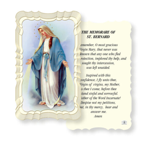 Memorare of Saint Bernard Holy Card - 50 Pack