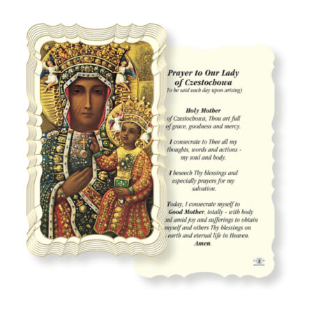 Prayer to Our Lady of Czestochowa Holy Card - 50 Pack