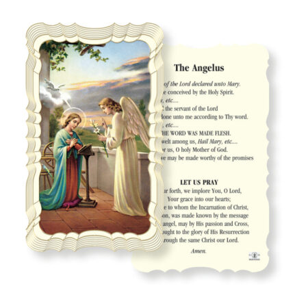 The Angelus Holy Card - 50 Pack