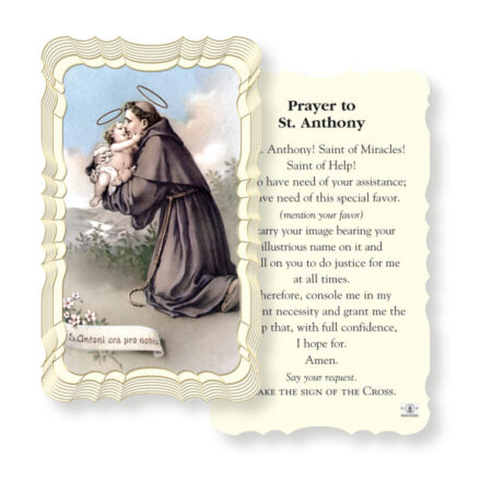 Saint Anthony Holy Card - 50 Pack