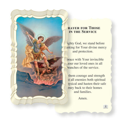 Saint Michael-Military Holy Card - 50 Pack