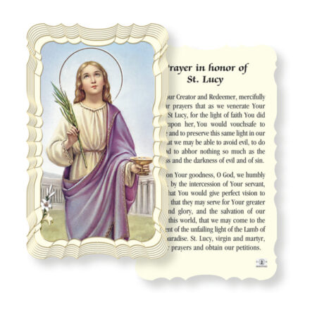 Saint Lucy Holy Card - 50 Pack
