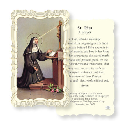 Saint Rita Holy Card - 50 Pack