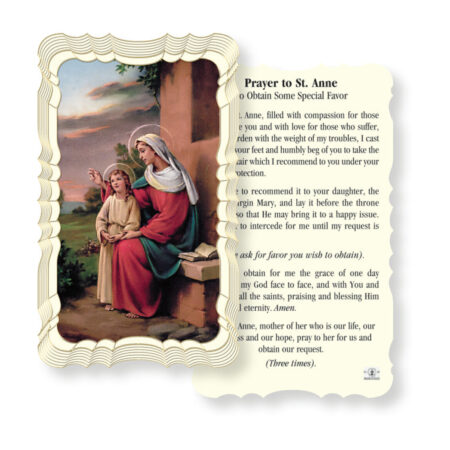 Saint Anne Holy Card - 50 Pack
