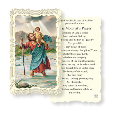 Saint Christopher Holy Card - 50 Pack