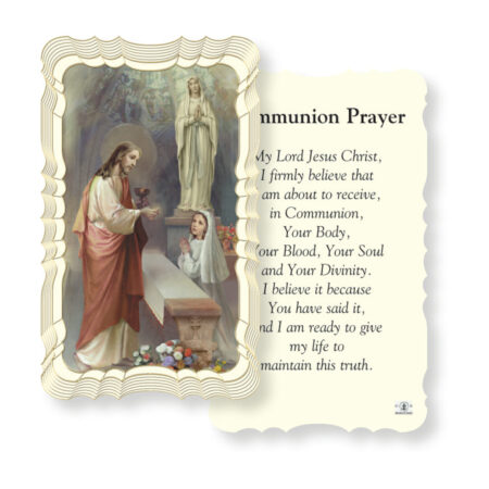 Communion Girl Holy Card - 50 Pack