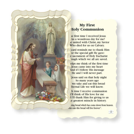 My First Holy Communion-Unisex Holy Card - 50 Pack