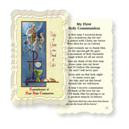 My First Holy Communion Holy Card - 50 Pack